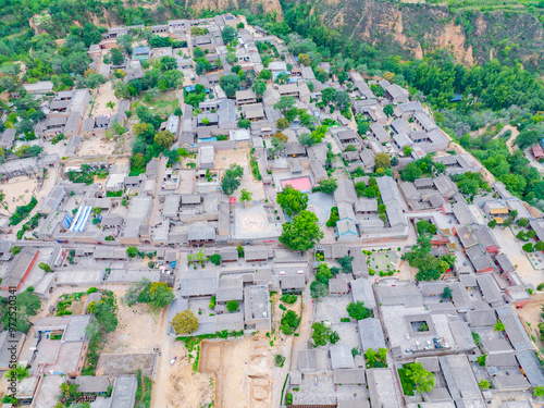 Zhangbi Ancient Castle in Jiexiu City during the Western Jin Dynasty photo