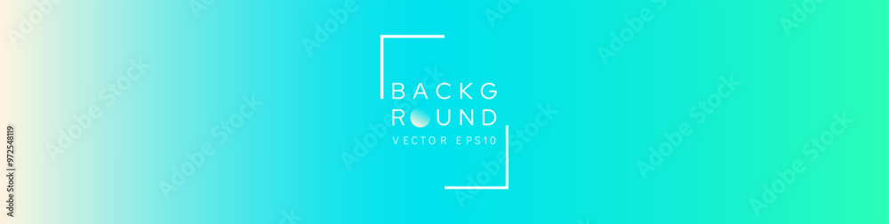 Soft cyan, light yellow sand color and greenish gradient background banner vector design Soft cyan, light yellow sand color and greenish gradient background banner vector design