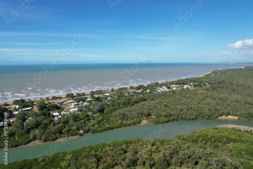 Aerial photo of Balgal Beach Townsville Queensland Australia