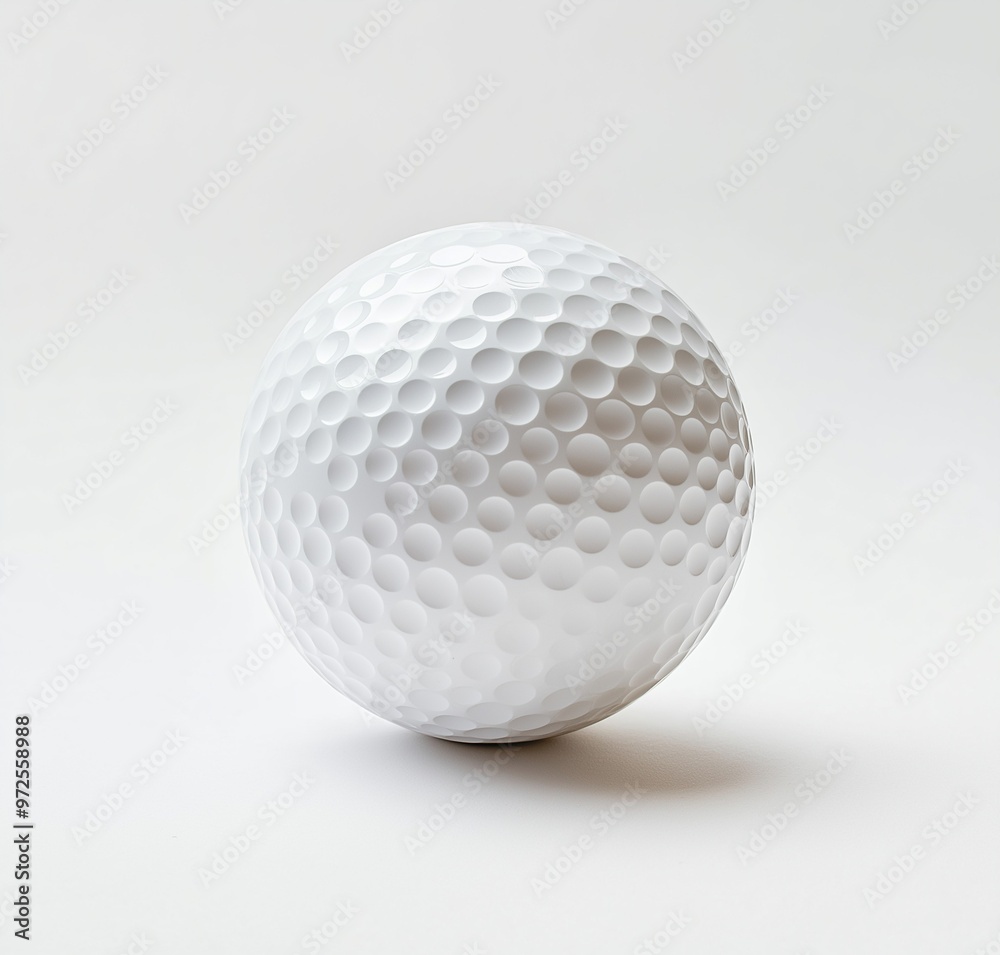 Golf ball isolated on white background Golf ball isolated on white background