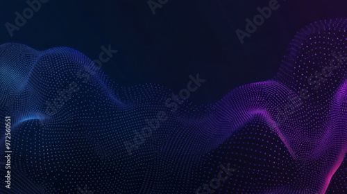 Abstract Digital Waves