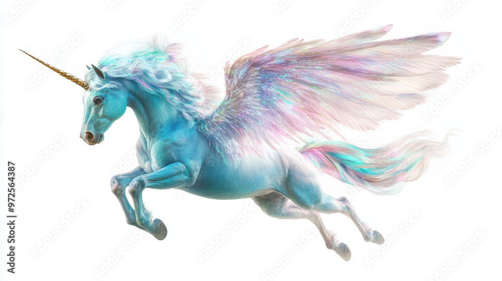 Obraz premium Flying Unicorn.