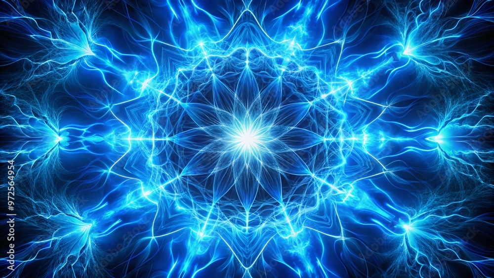 electric blue digital art design style electric blue digital art design style
