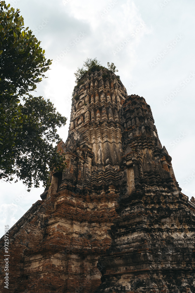 old buddhist temple in ayutthaya old buddhist temple in ayutthaya