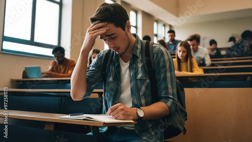 College students worried about their future