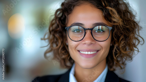 Young Happy Cheerful Professional Business Woman