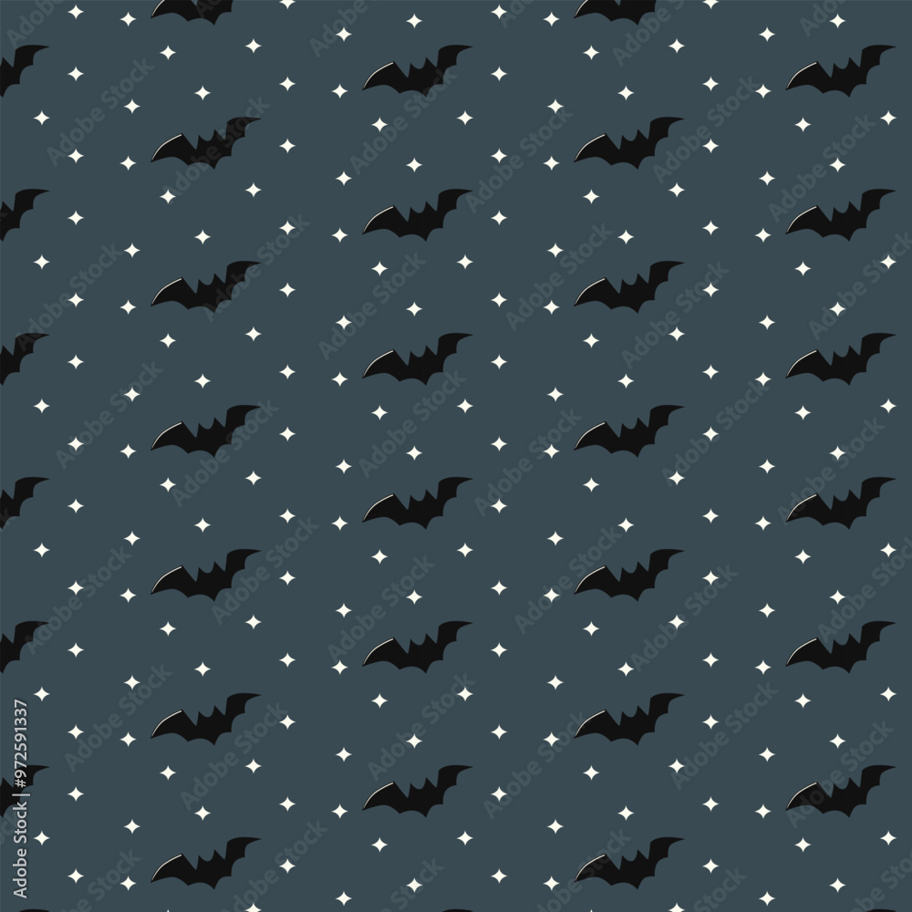 Pattern with bats Pattern with bats