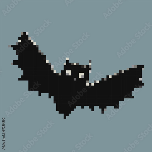 Pixel art bat