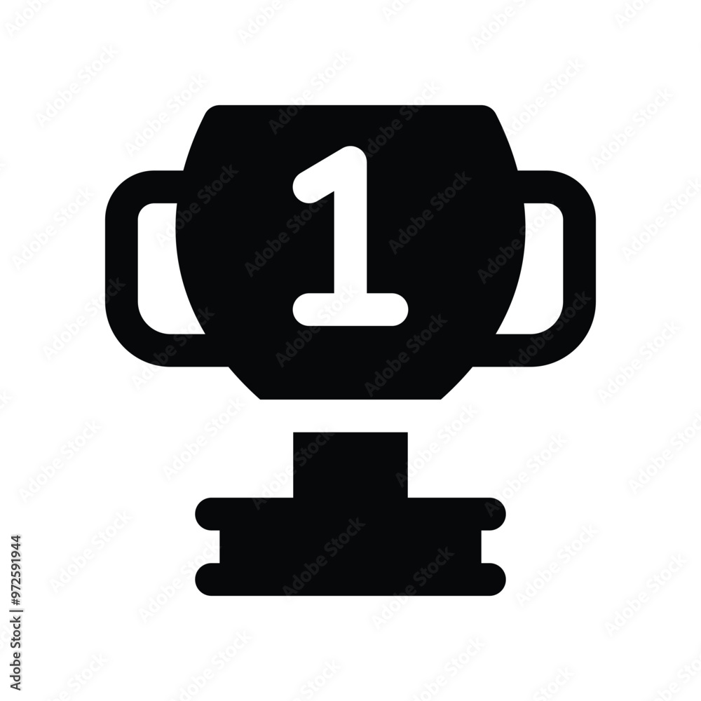winner icon. vector glyph icon for your website, mobile, presentation, and logo design. winner icon. vector glyph icon for your website, mobile, presentation, and logo design.