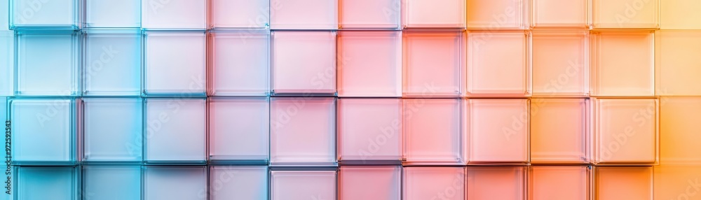 Geometric blocks arranged behind textured reeded glass, intense light scattering and color blending, futuristic and abstract reeded glass, futuristic Geometric blocks arranged behind textured reeded glass, intense light scattering and color blending, futuristic and abstract reeded glass, futuristic