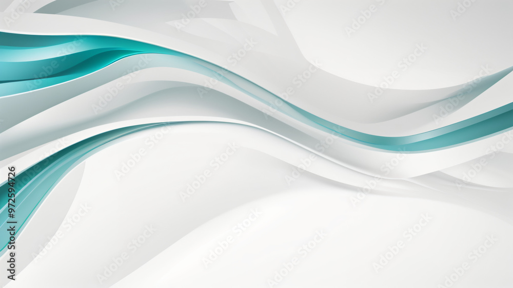 Obraz premium abstract blue wave background