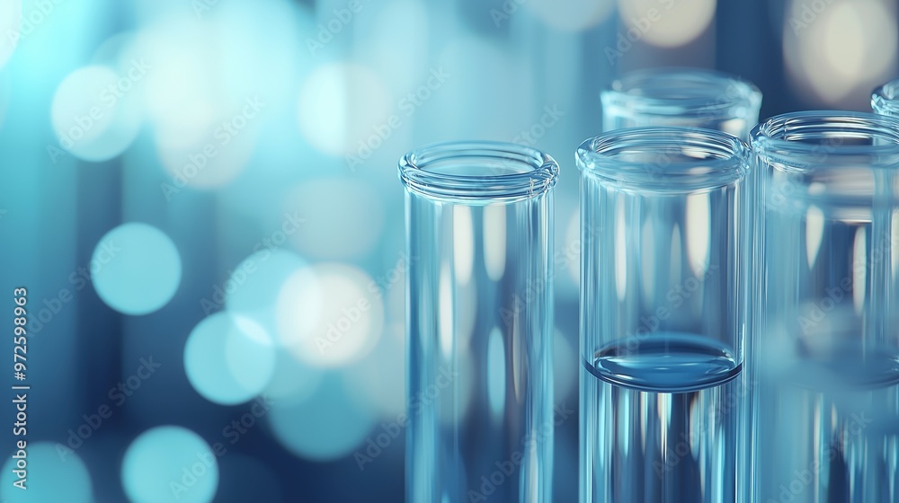 Laboratory Test Tubes Abstract Focus Laboratory Test Tubes Abstract Focus