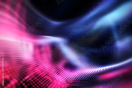 Abstract AI Generated art on a digital canvas