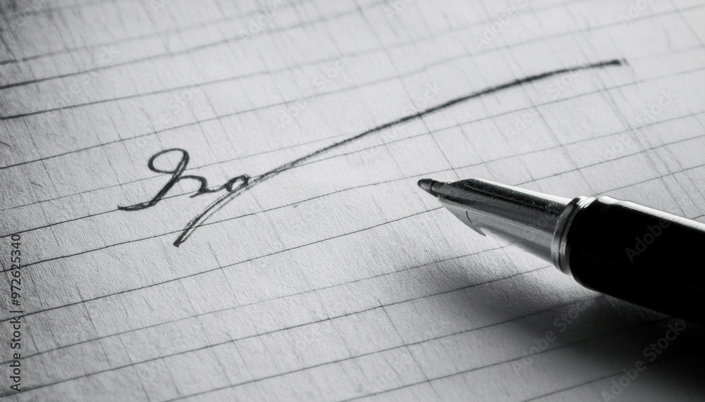 Handwriting on a notebook page, symbolizing notes, reminders, and personal records. Handwriting on a notebook page, symbolizing notes, reminders, and personal records.