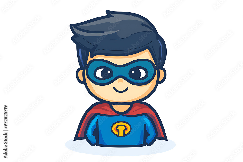 Vector illustration of a superhero kid wearing a cape, in flat line style on a white background, perfect for playful and empowering designs.
Vector illustration of a superhero kid wearing a cape, in flat line style on a white background, perfect for playful and empowering designs.