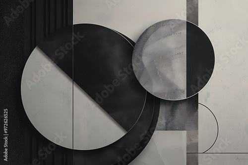 Geometric vectors in a minimalist arrangement, showcasing the beauty of simplicity in exquisite