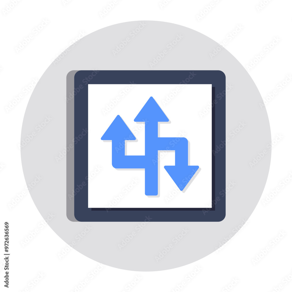 Editable flat design of direction Head arrows Editable flat design of direction Head arrows