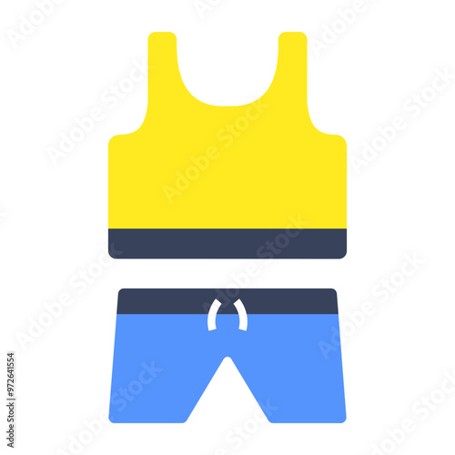 Premium download icon of sports wear