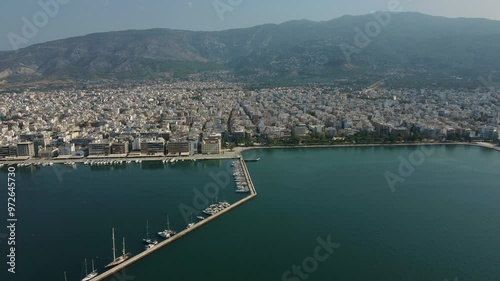 Harbor and city of Volos, Thessaly, Central Greece
