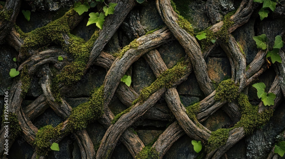 Intricate Vine Wall Intricate Vine Wall