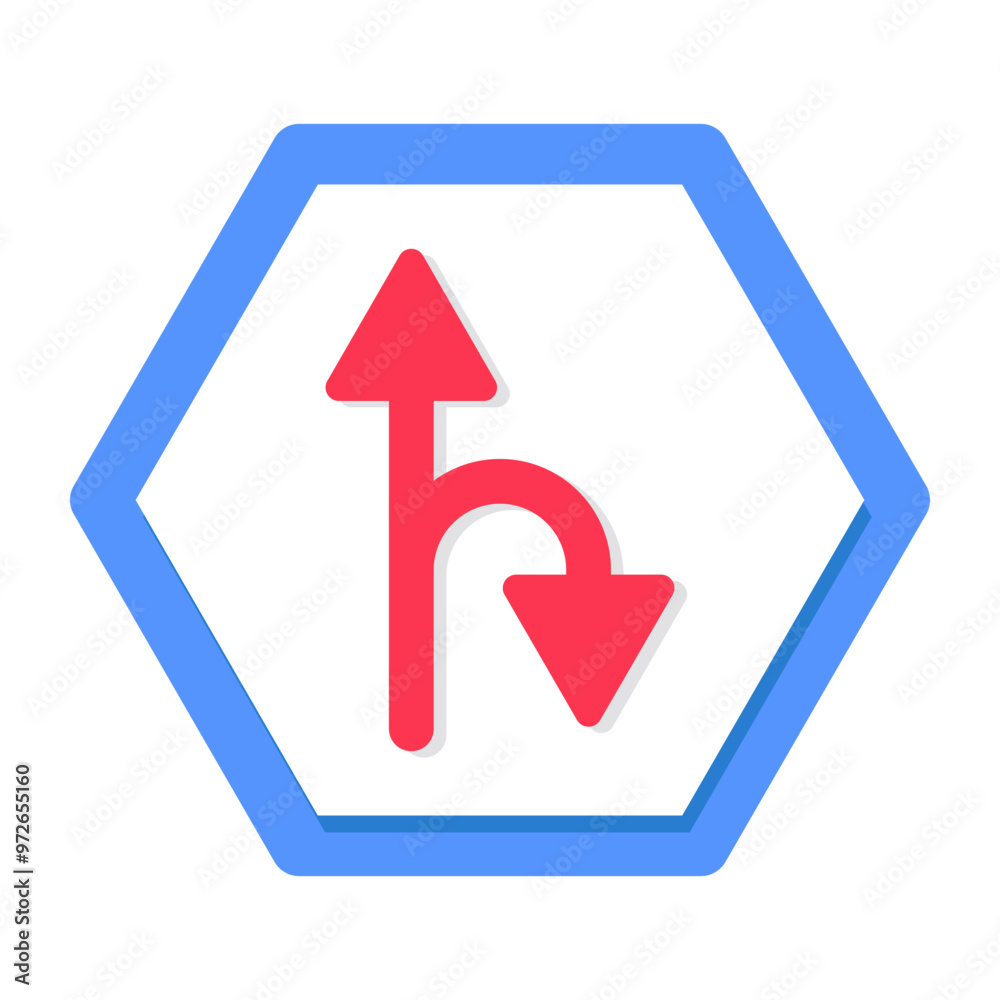 Editable flat design of direction Head arrows Editable flat design of direction Head arrows