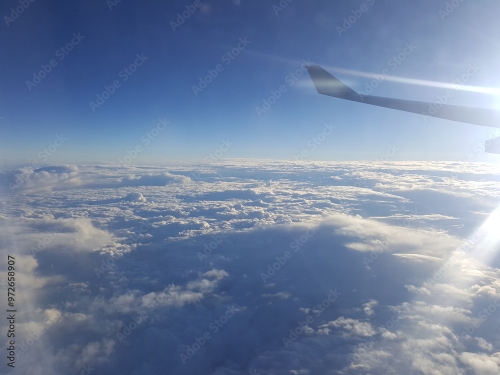 view from airplane window view from airplane window