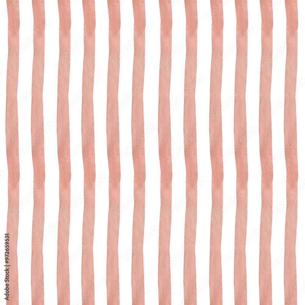 Seamless brown striped background. Watercolor hand drawn pattern for holidays fabric texture, textile, scrapbooking, wallpaper, home decor prints Seamless brown striped background. Watercolor hand drawn pattern for holidays fabric texture, textile, scrapbooking, wallpaper, home decor prints