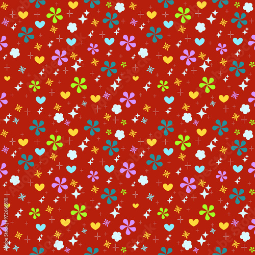 christmas background with stars