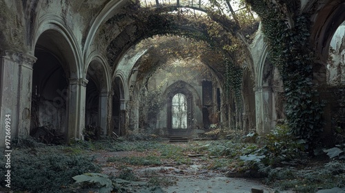 Overgrown Ruins of an Abandoned Church