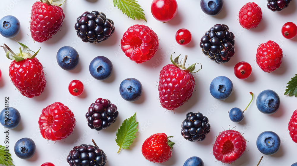 Small berries on a light background. Texture for background, wallpaper, poster, banner, card. View from above. Small berries on a light background. Texture for background, wallpaper, poster, banner, card. View from above.