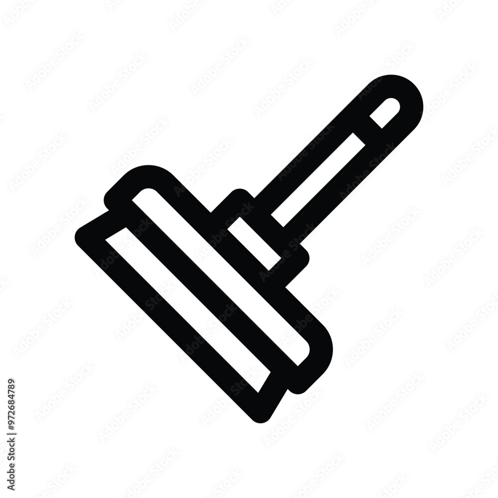wiper icon. vector line icon for your website, mobile, presentation, and logo design. wiper icon. vector line icon for your website, mobile, presentation, and logo design.