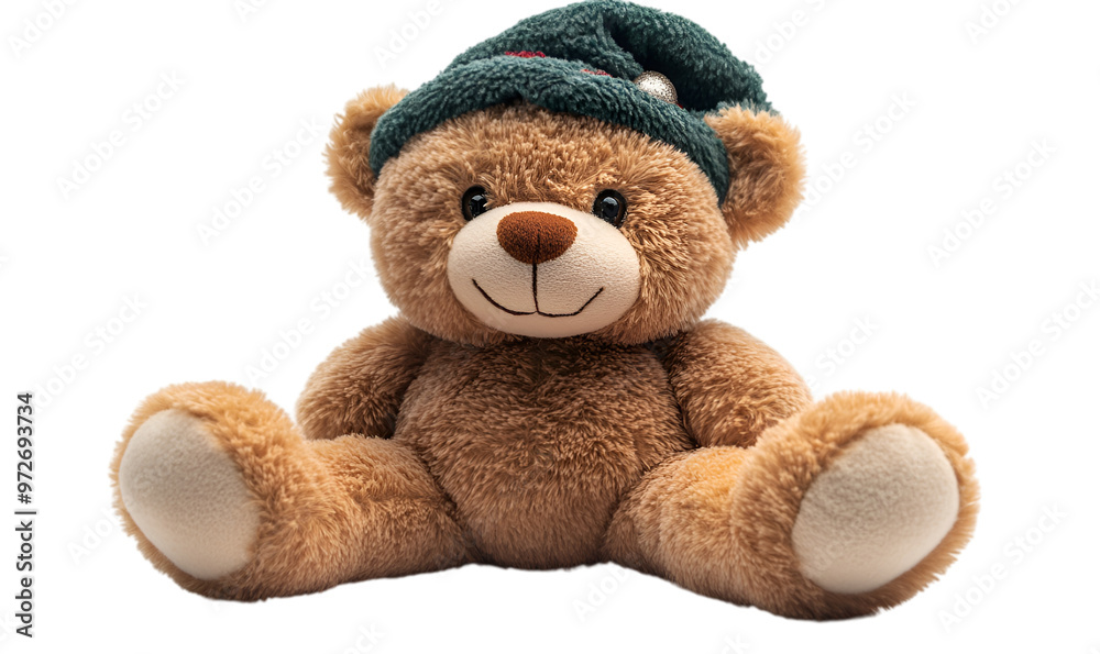 a teddy bear with a hat a teddy bear with a hat