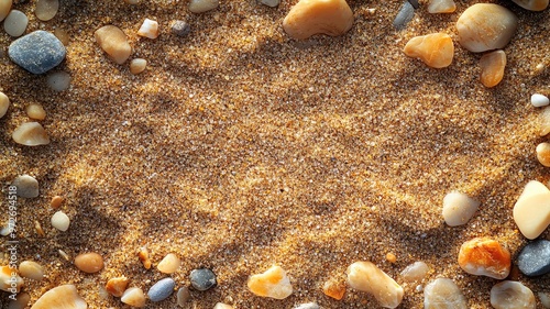 Highresolution sand texture background with fine grains and subtle shadows, beachinspired natural texture sand texture, natural photo