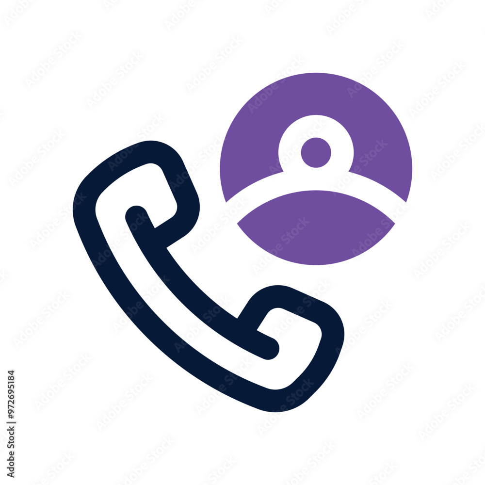 call icon. vector dual tone icon for your website, mobile, presentation, and logo design. call icon. vector dual tone icon for your website, mobile, presentation, and logo design.