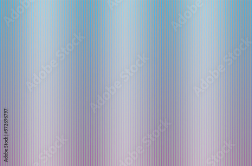 Ribbed glass vector glossy frame. Gradient overlay effect for transparent plastic texture. Abstract corrugated striped matte plexiglass background.