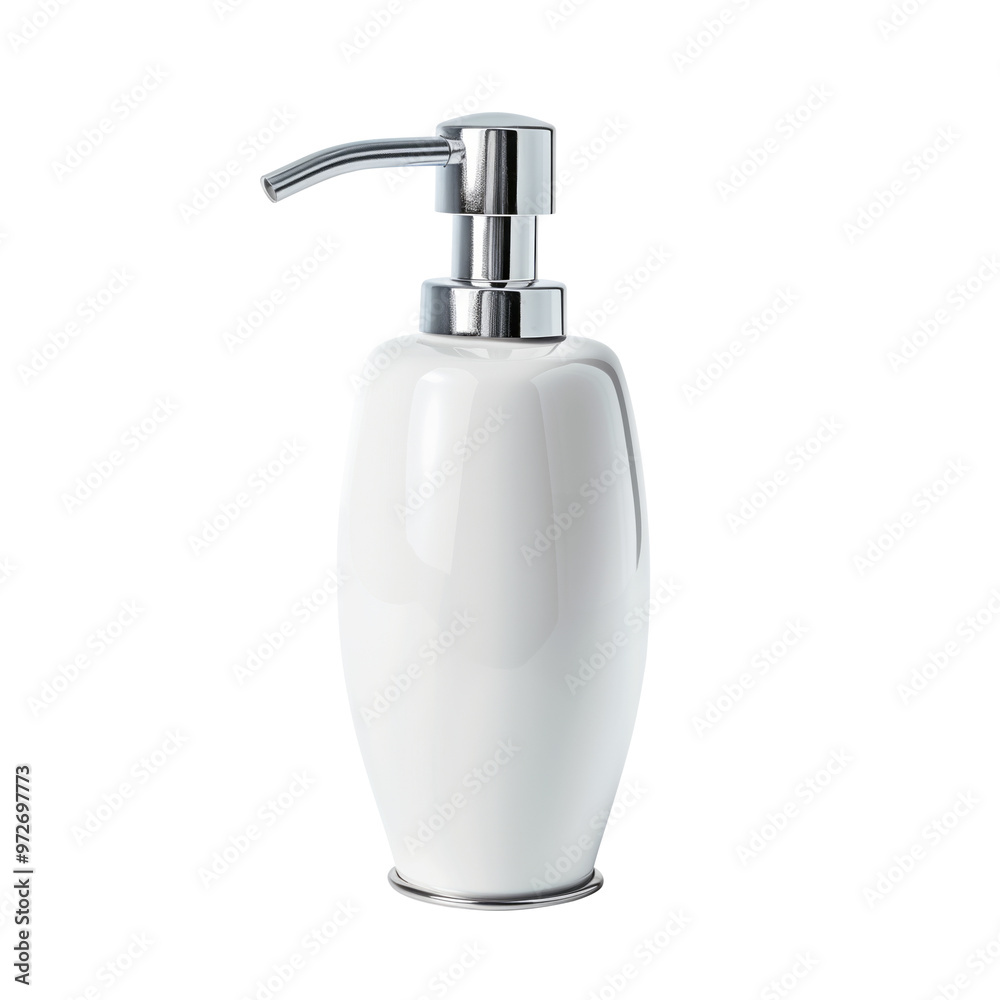 Obraz premium Bathroom soap dispenser isolated