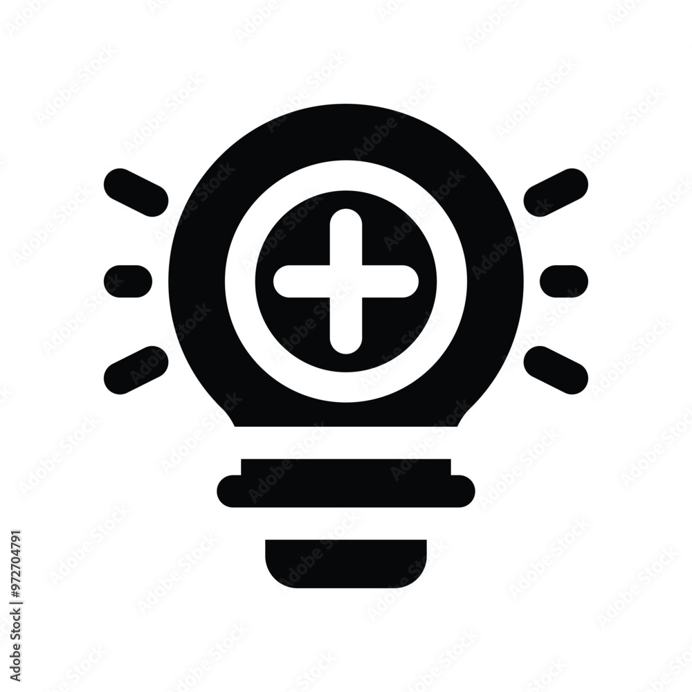 idea icon. vector glyph icon for your website, mobile, presentation, and logo design. idea icon. vector glyph icon for your website, mobile, presentation, and logo design.