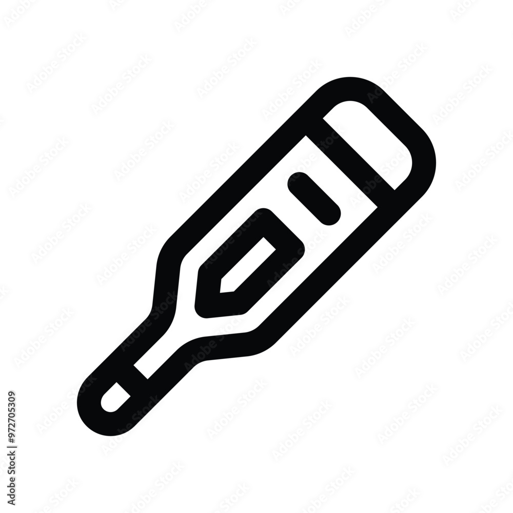 thermometer icon. vector line icon for your website, mobile, presentation, and logo design. thermometer icon. vector line icon for your website, mobile, presentation, and logo design.