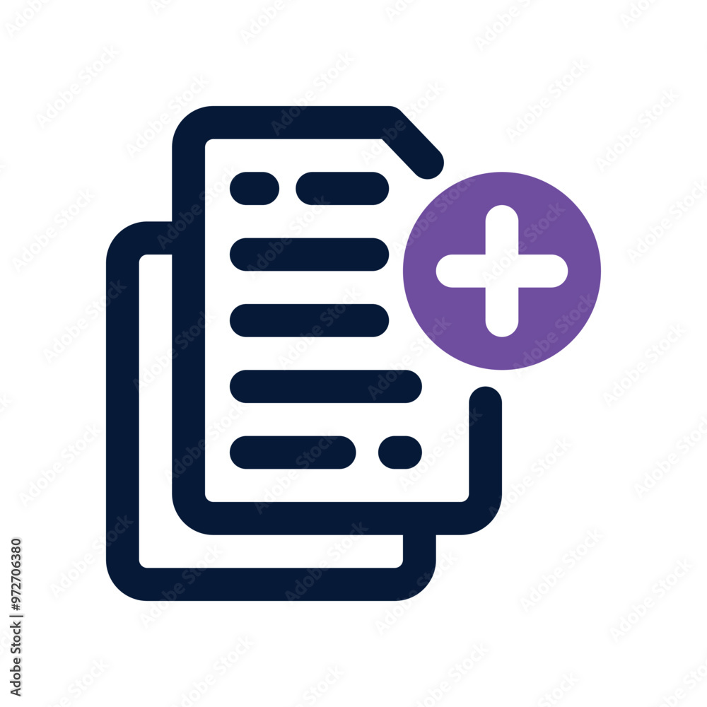 medical report icon. vector dual tone icon for your website, mobile, presentation, and logo design. medical report icon. vector dual tone icon for your website, mobile, presentation, and logo design.