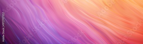 Wallpaper Mural A colorful, abstract painting with a purple and orange background Torontodigital.ca