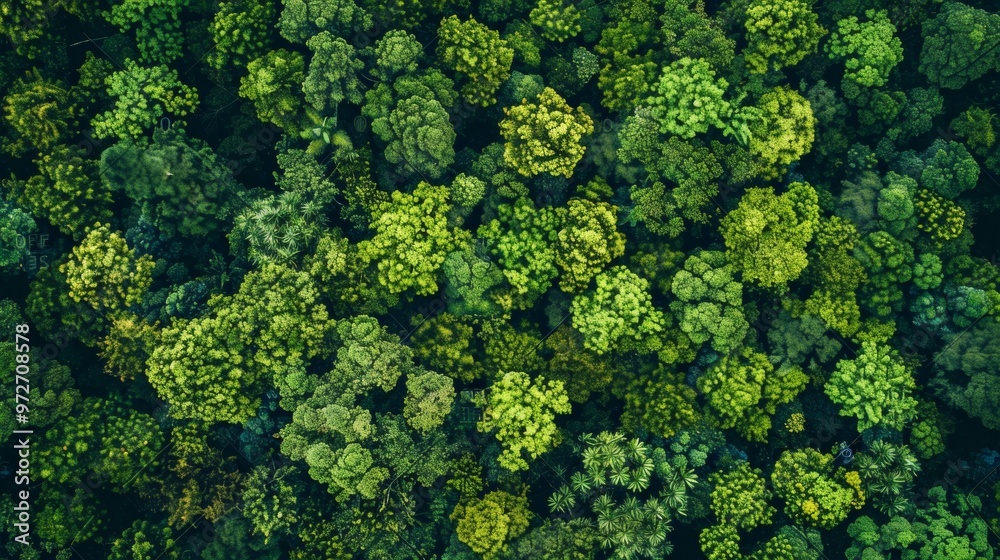 Aerial top view forest tree, Rainforest ecosystem and healthy environment concept and background, Texture of green tree forest view from above Aerial top view forest tree, Rainforest ecosystem and healthy environment concept and background, Texture of green tree forest view from above