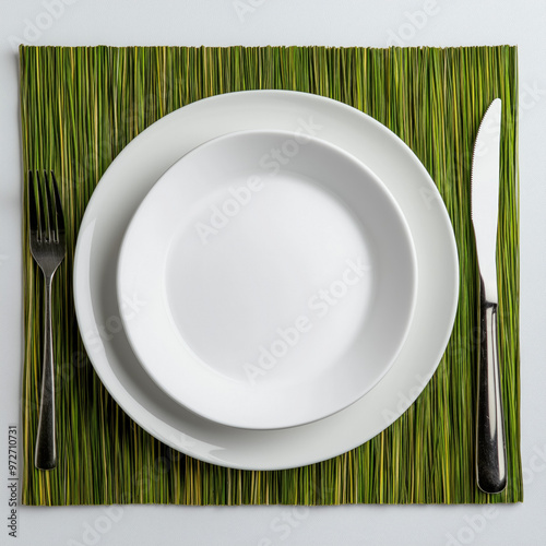 Placemat Isolated