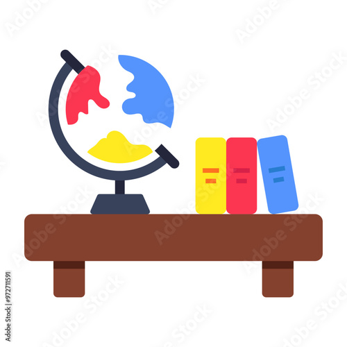 Premium download icon of books rack