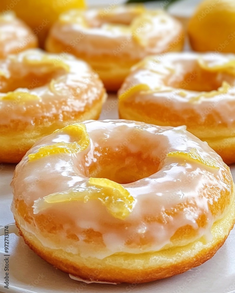 Baked Lemon Donuts Baked Lemon Donuts