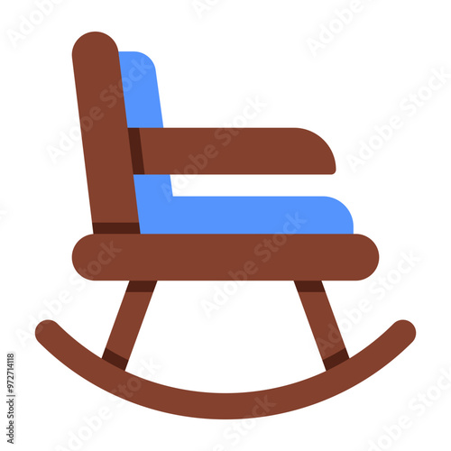 Premium download icon of rocking chair