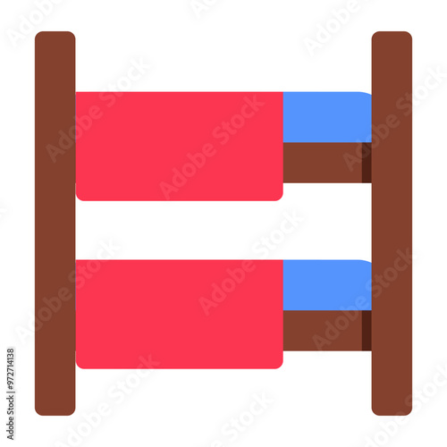 Premium download icon of bunk bed