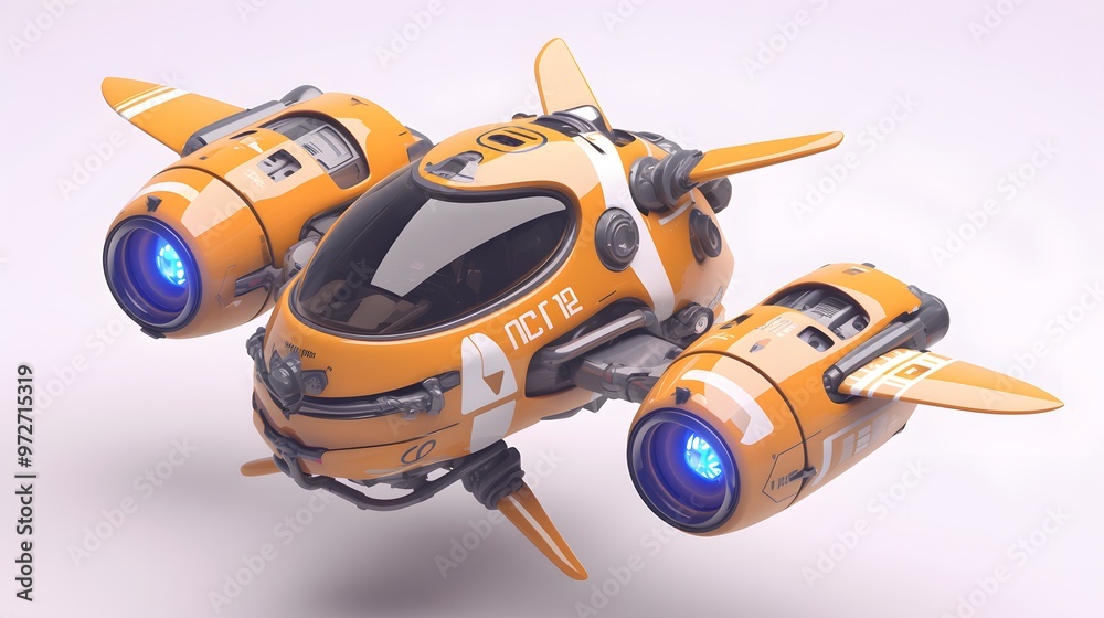 Futuristic Spaceship Design. Futuristic Spaceship Design.
