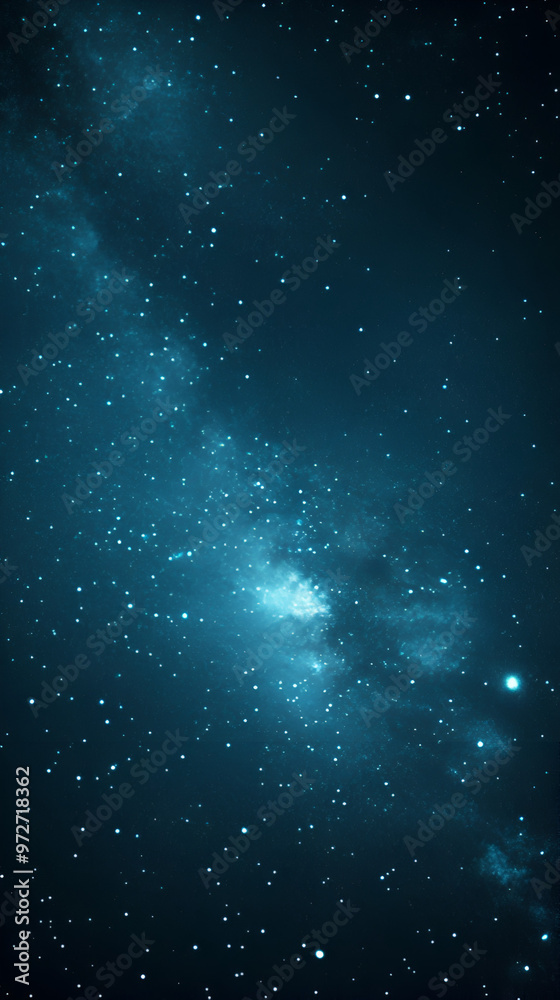 Obraz premium Dark Aesthetic Starry Night - Serene Cosmic View Phone Wallpaper