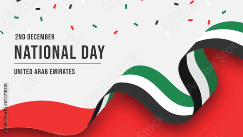 Emirate Background for United Arab Emirates National Days Celebrations