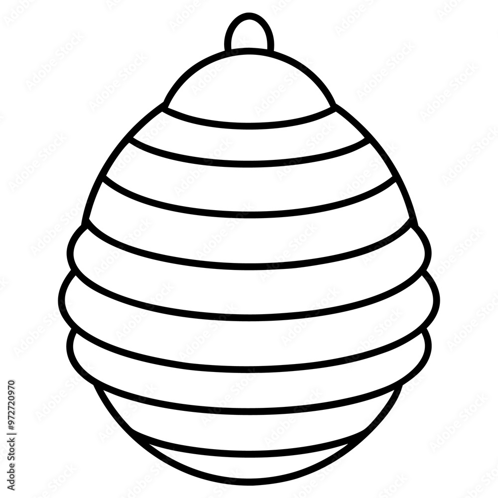 beehive outline coloring book page line art drawing beehive outline coloring book page line art drawing